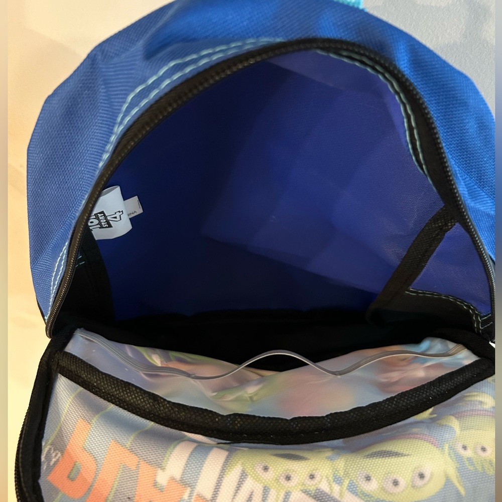 NWT! Toy Story 4 Toddler Backpack - Blue - Picture 3 of 3